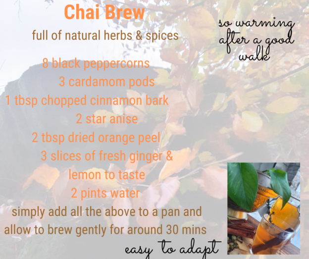 Chai brew - recipe blog post